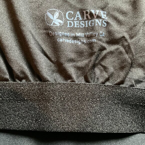 NWT Carve Designs Women's Catalina (Stinson) Tankini Top, Black, Sz M - Picture 4 of 7